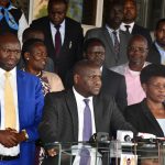 In Pictures: Director General Immigration Evelyn Cheluget alongside other delegates at the Africa Climate Summit ongoing at the KICC.