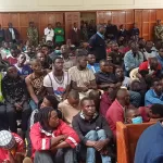 13 people suspected to have torched cars during Mombasa Gen Z protests arraigned in court