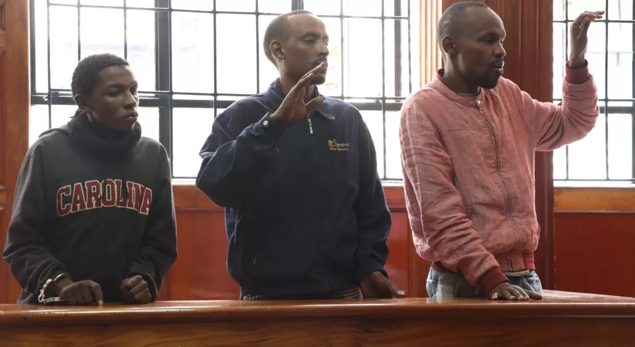 Three robbery with violence suspects were arraigned before a Nairobi court on Monday, where they accused police officers of torturing them while in custody