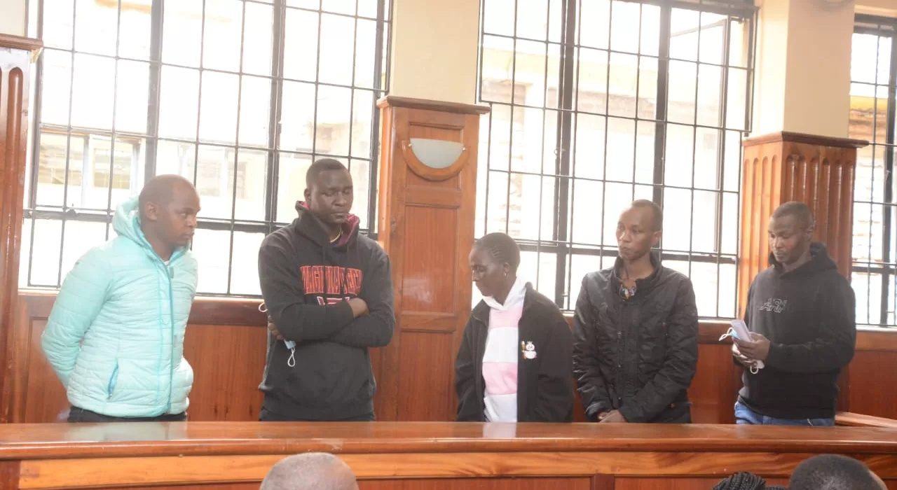 Five Gigiri Police Officers Arraigned Over Escape of Kware Murder Suspect