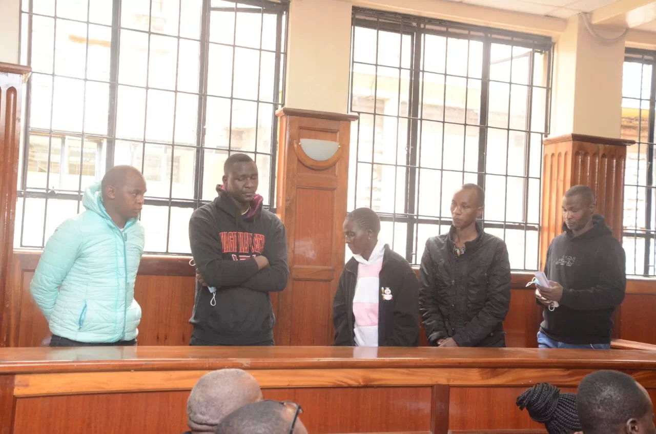 Five Gigiri Police Officers Arraigned Over Escape of Kware Murder Suspect