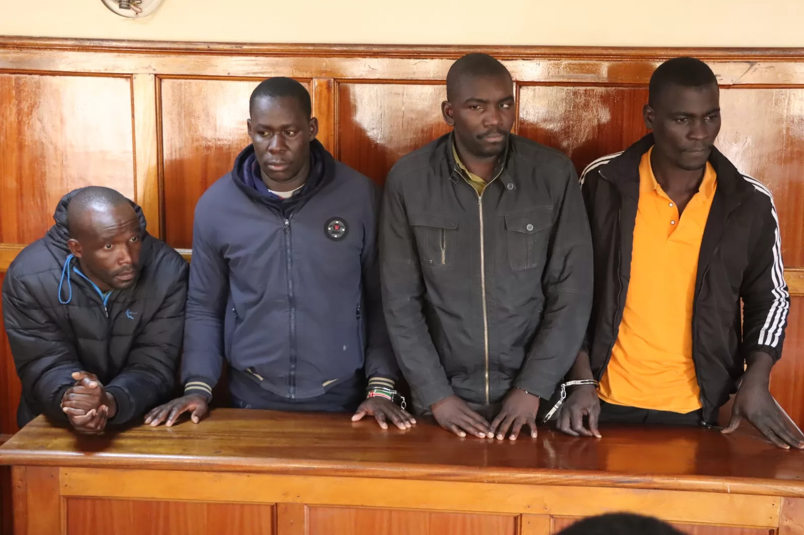 Here’s the improved version of the text: --- **Photo Story: Four Alleged Bunge La Mwananchi Members in Court for Possession of Explosives**