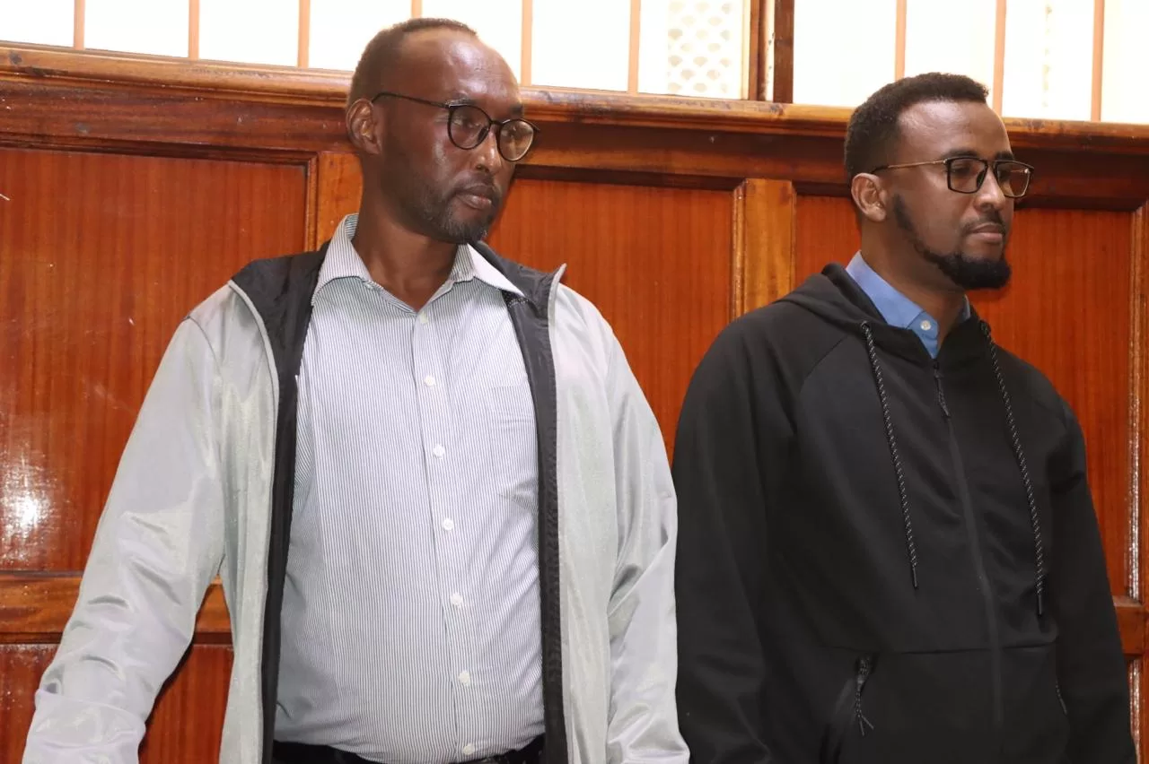 Two businessmen were on Thursday arraigned before a Nairobi court for allegedly obtaining over Sh 12.8 M from a woman by lying to her that they would import clothes from China from her