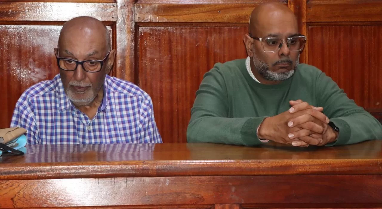 In the case, Tribhovan Anlalji Chavada and his son Jayesh Rribovan Chavda, both directors of TRV Towers limited are charged stealing Sh 112 million from the company.