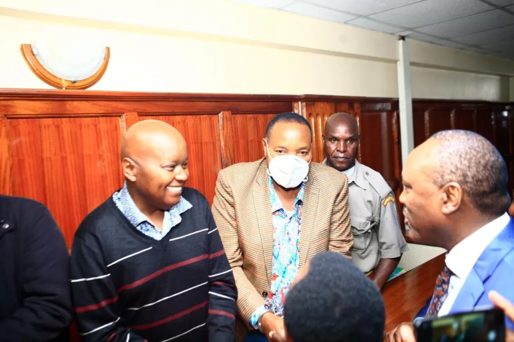 Waititu was handed a 12-year sentence or an alternative fine of Ksh. 53.5 million after being found guilty of conflict of interest in a corruption case involving Ksh. 588 million.