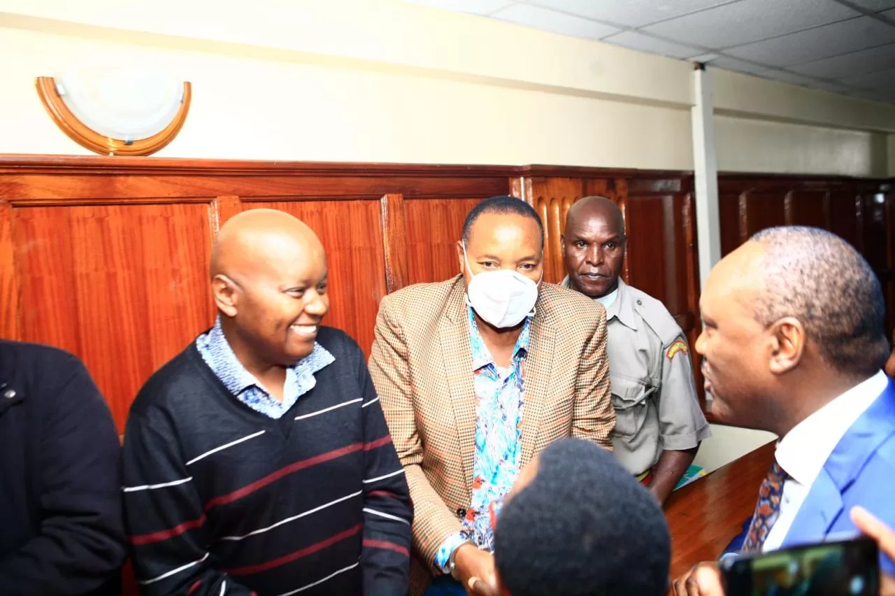 Waititu was handed a 12-year sentence or an alternative fine of Ksh. 53.5 million after being found guilty of conflict of interest in a corruption case involving Ksh. 588 million.